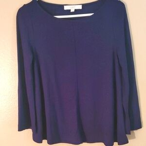 LOFT Deep Blue Women's Blouse